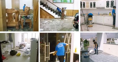 Dịch vụ vệ sinh công trình sau xây dựng tại Phan Thiết